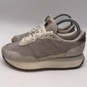 New Balance 237 Sea Salt Leopard WS237AWB Woman's Athletic Shoes Size 7B